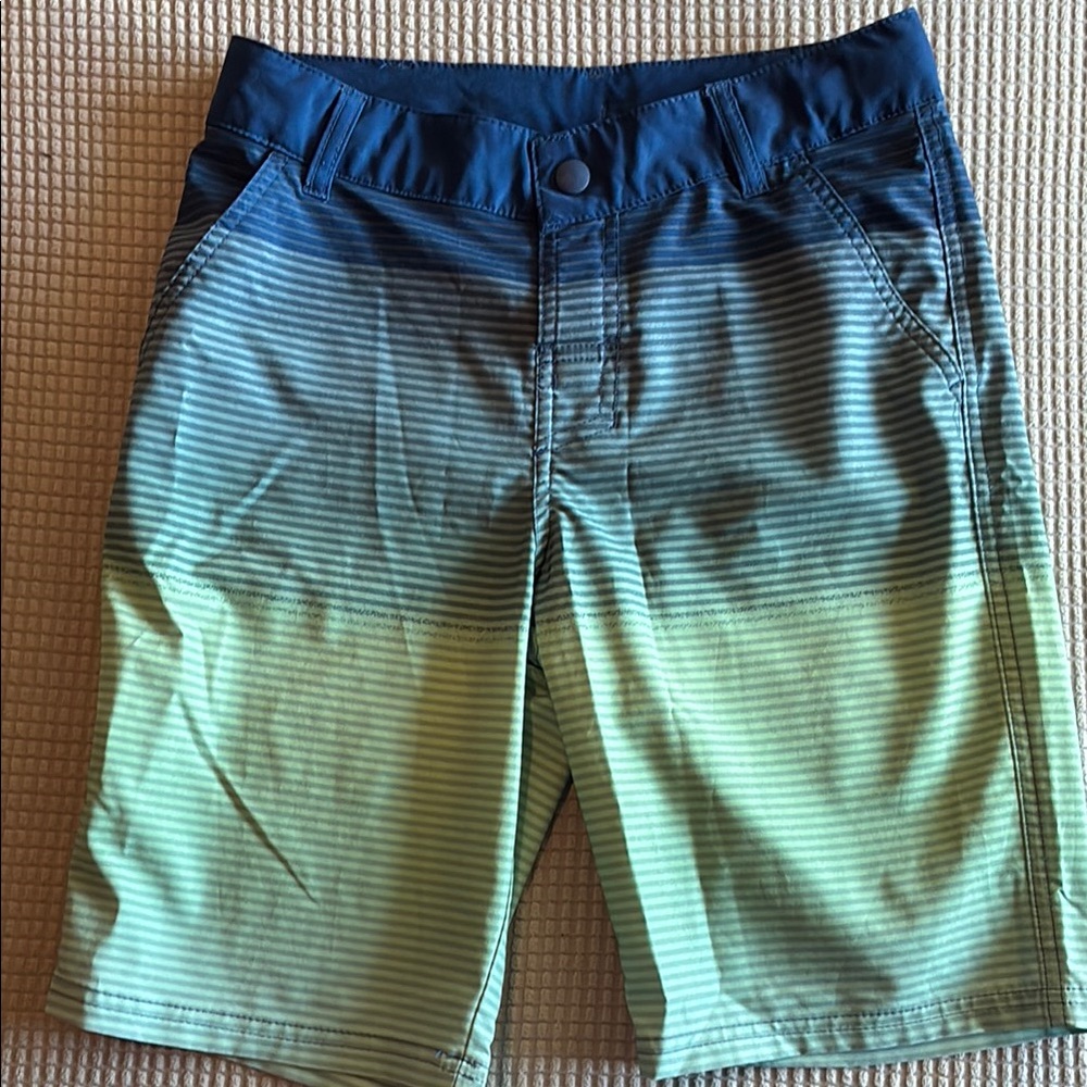 Art class Gradient Blue and Green swim  Shorts size 14. Preloved